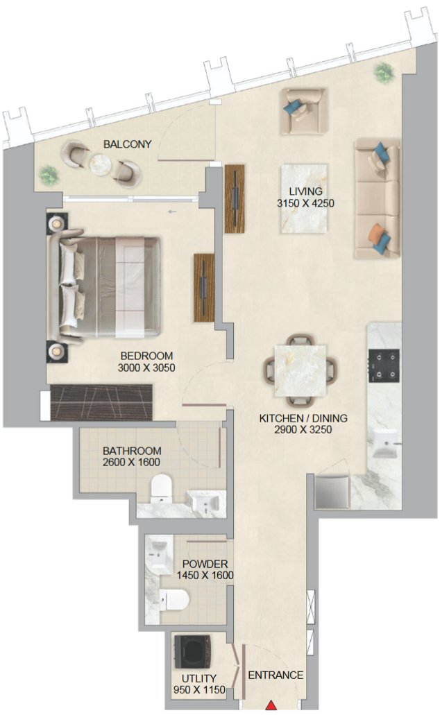 1 Bedroom